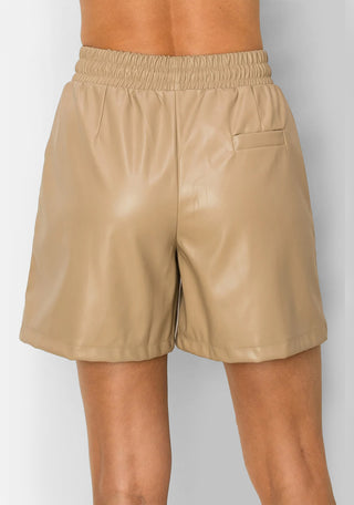 LEATHER SHORT